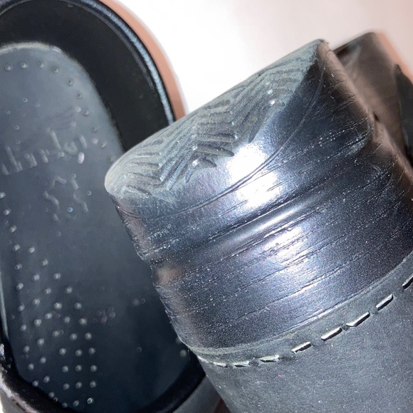 DANSKO OILED LEATHER CLOG SHOES - Picture 6 of 7